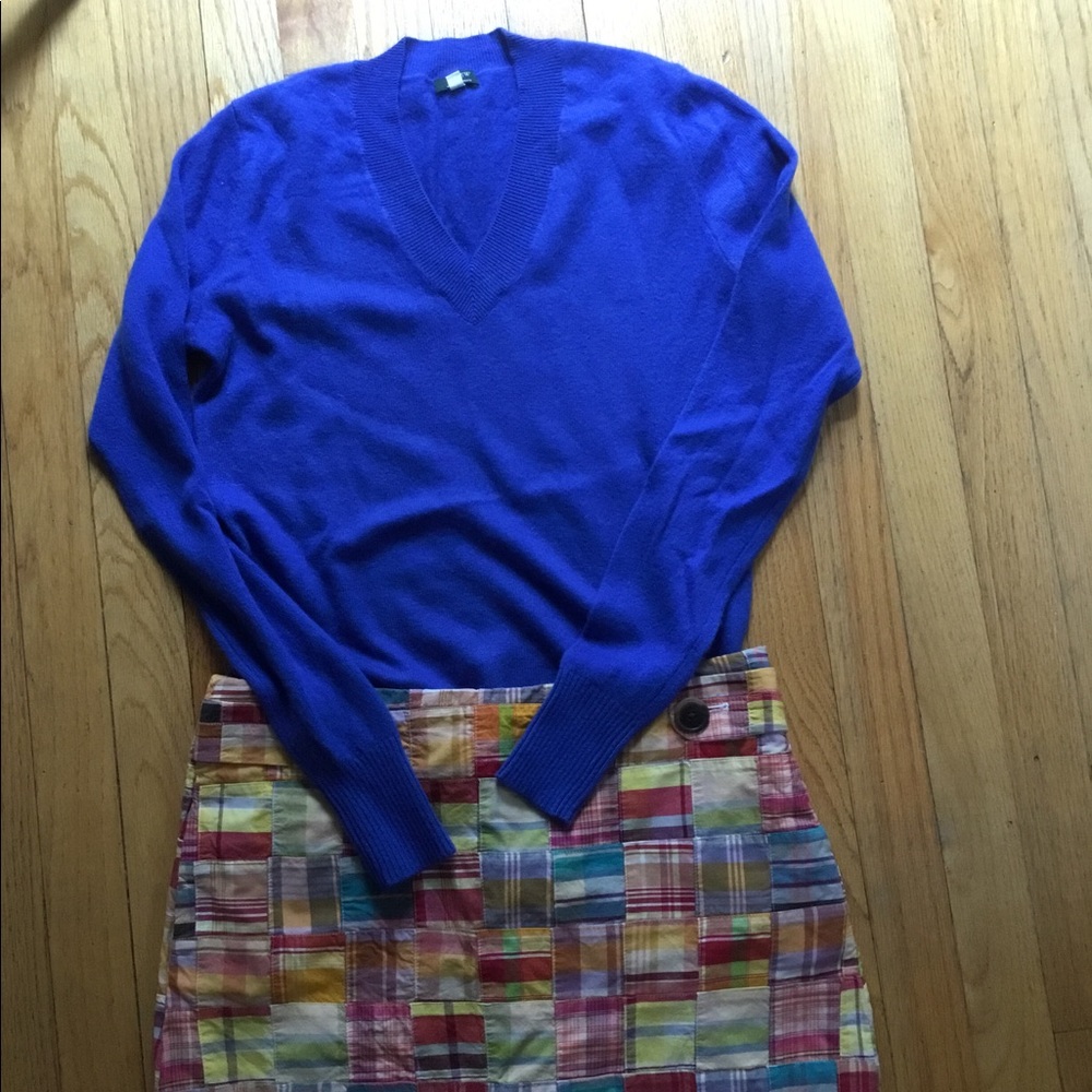 J Crew v-neck sweater S